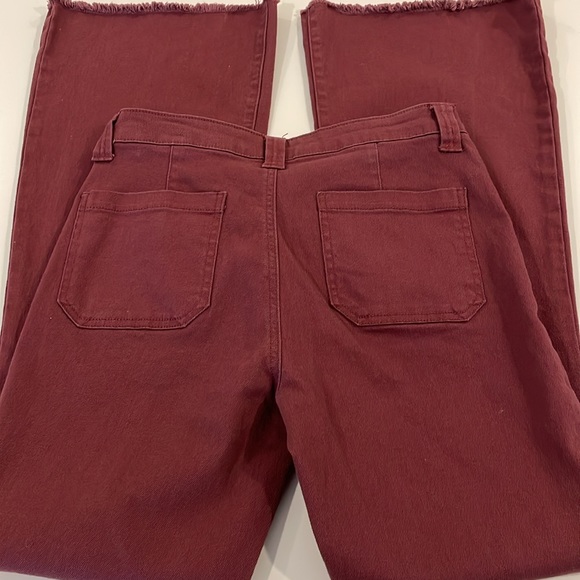 NWT Celebrity Pink Regeneration Mid Rise Flare Jeans Flower Purple in size 9/29 - Picture 8 of 9